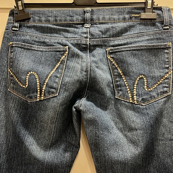 Citizens of Humanity Amber Stretch High Rise Bootcut blue cotton blend jeans - Picture 10 of 16